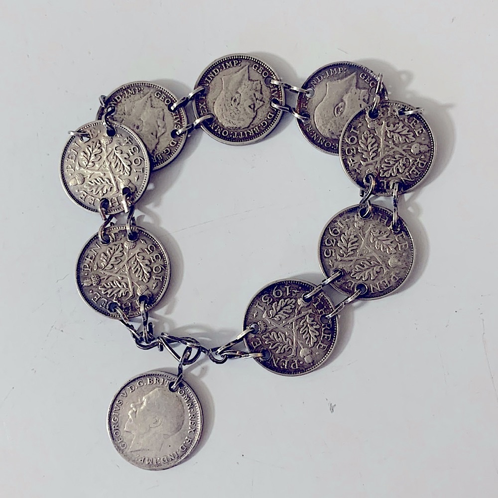 Vintage Coin bracelet